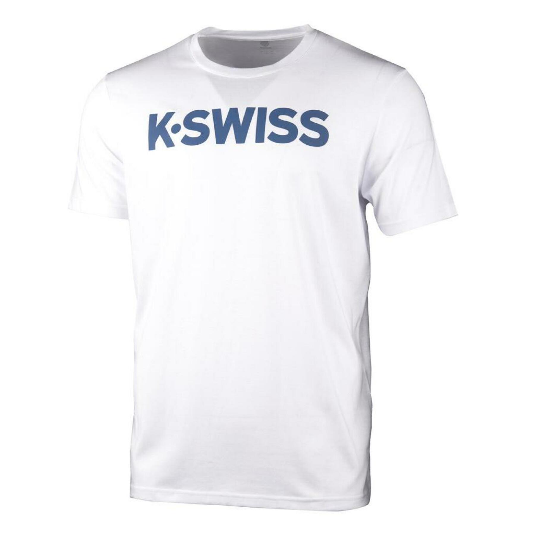 Maglietta K-Swiss core logo