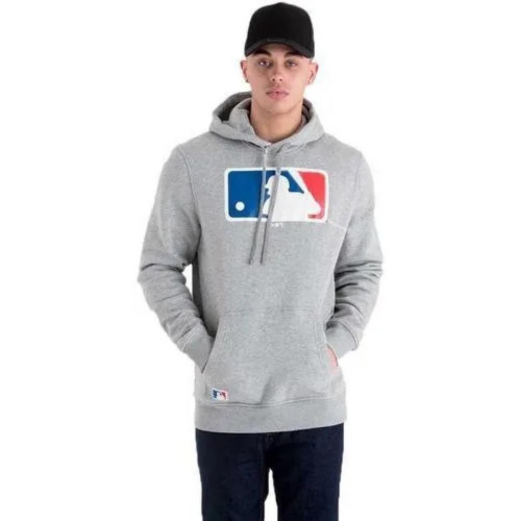 Felpa con cappuccio New Era logo MLB