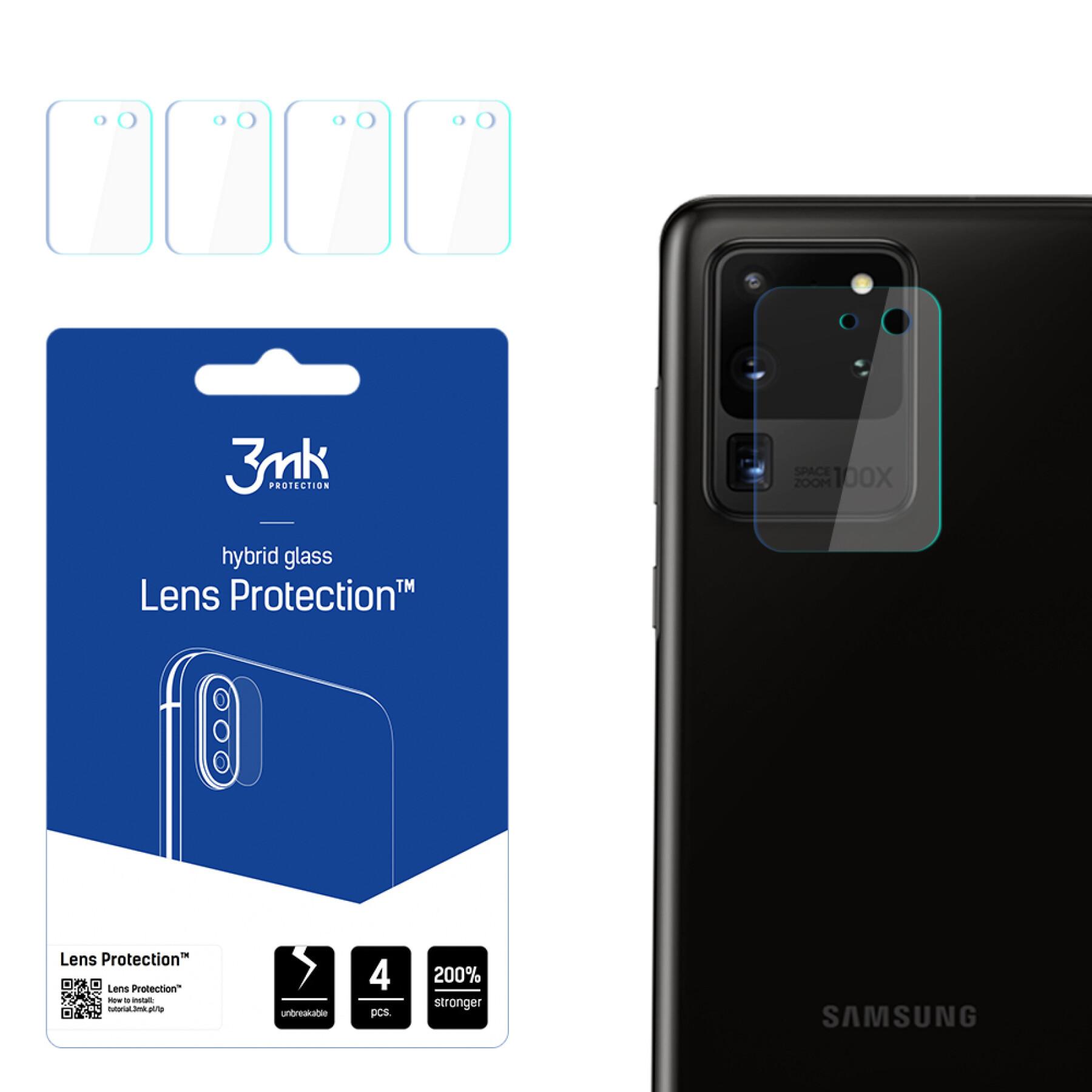 Set di 4 tappi per obiettivo 3MK Samsung Galaxy S20 Ultra 5G