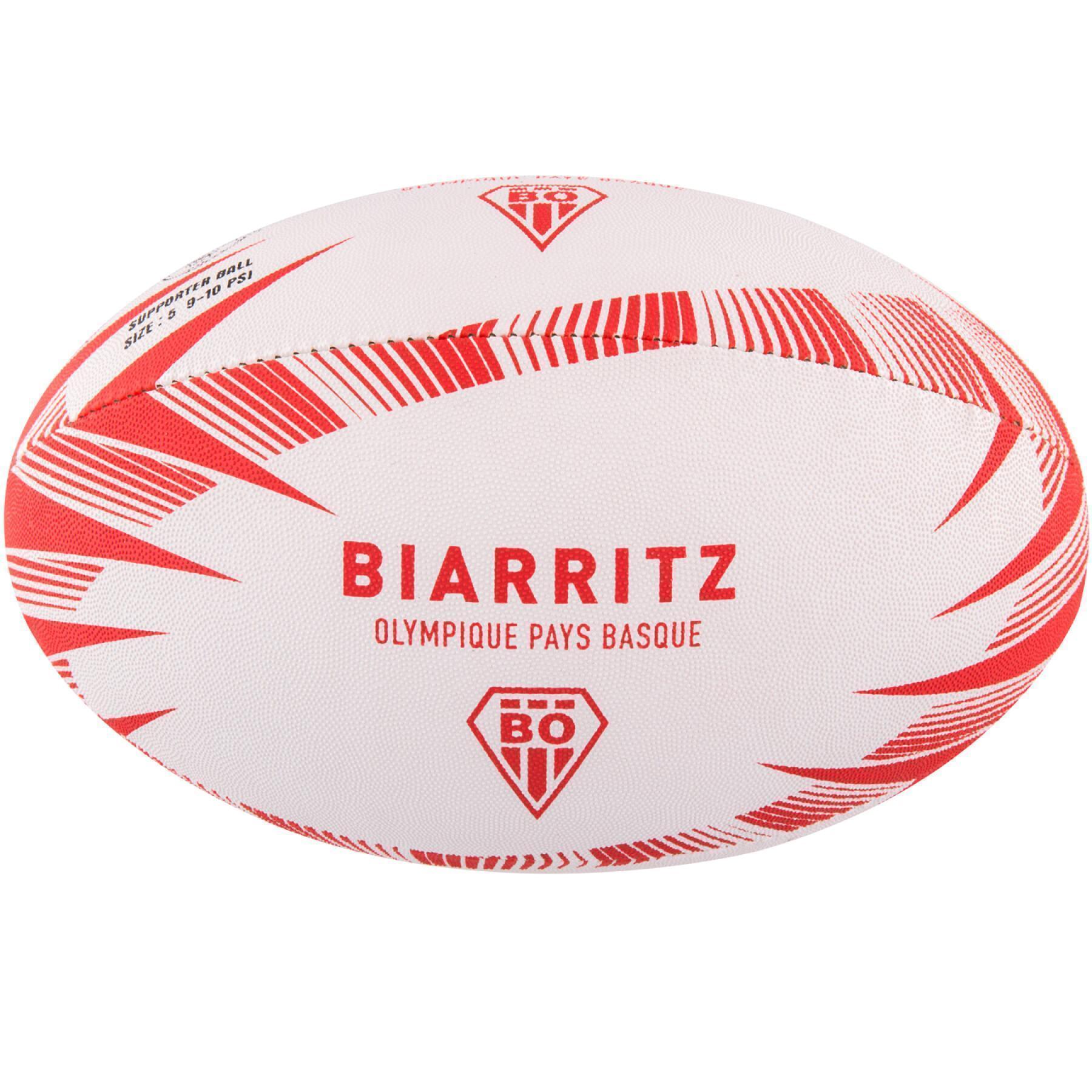Pallone da rugby sostenitore Gilbert Biarritz (misura 5)