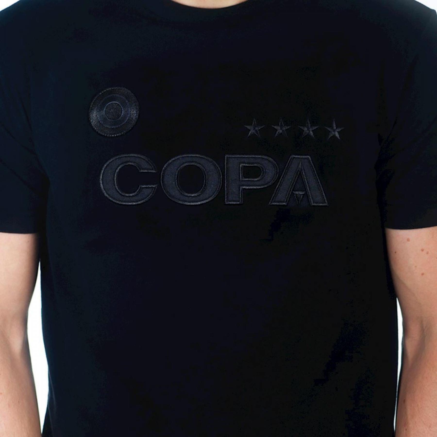 T-shirt Copa All Black logo
