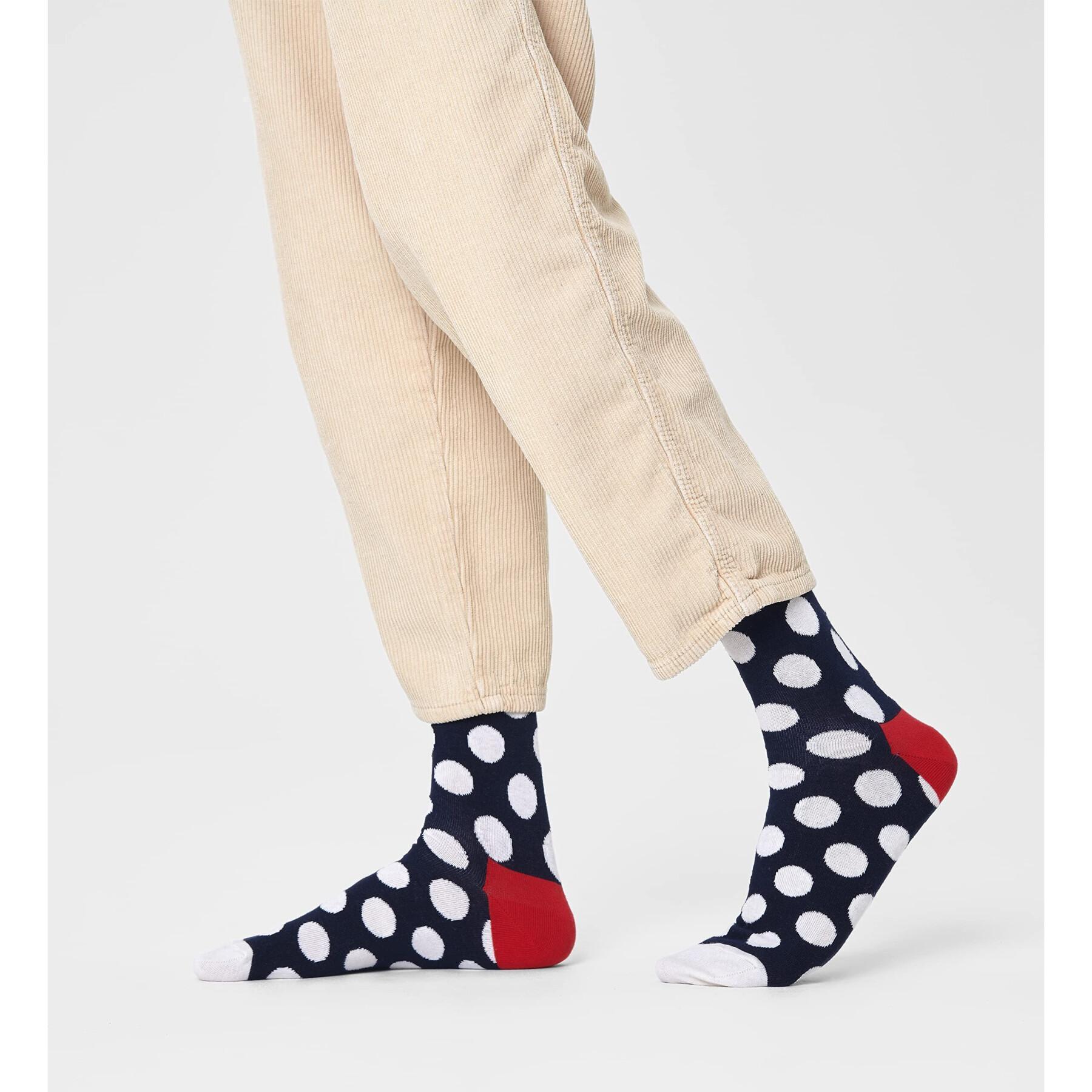 Set di 2 paia di calzini Happy Socks Classic Big Dots