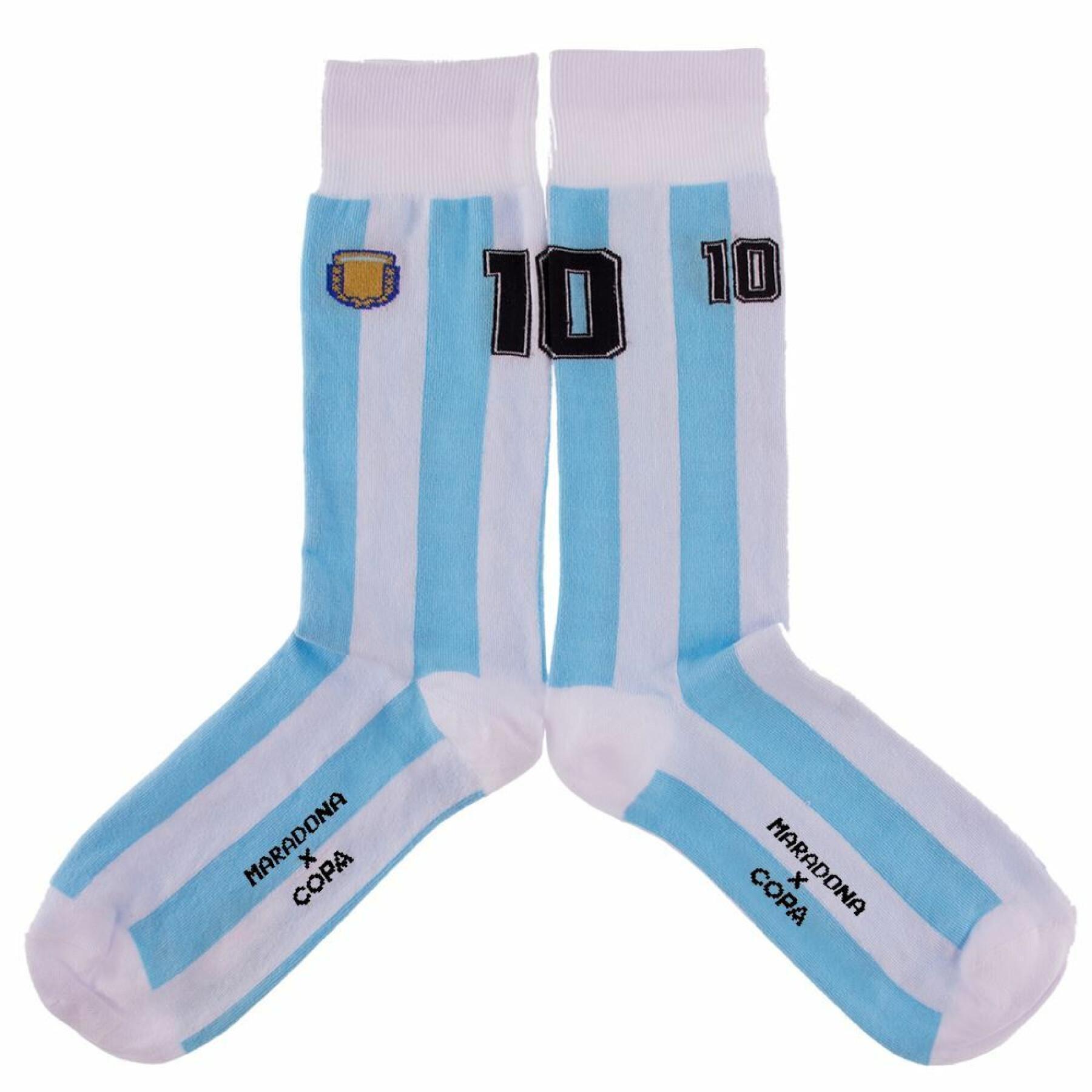 Set di calzini Copa Football Maradona Number 10