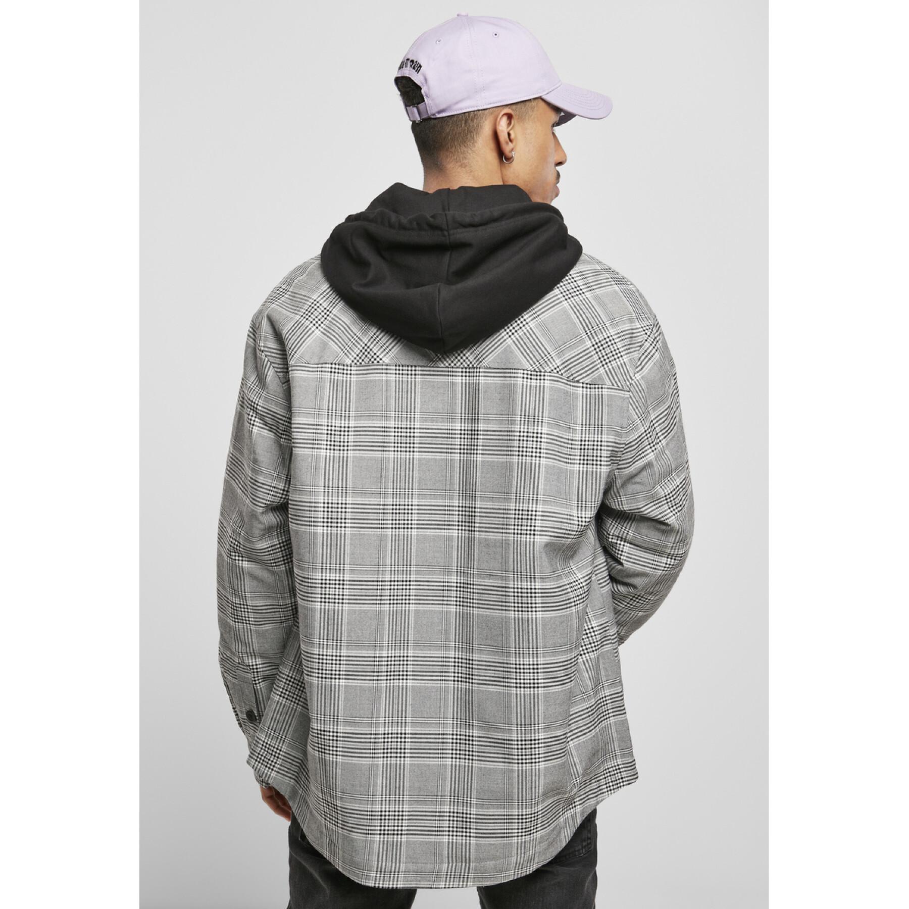 Giacca Urban Classics plaid out quilted