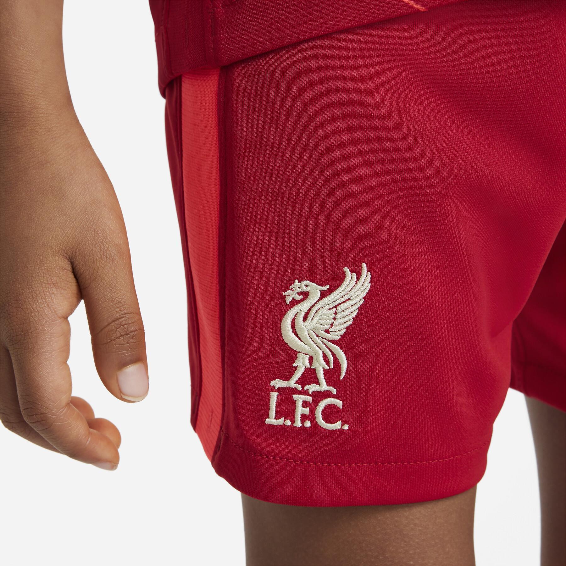 Abbigliamento home per bambini Liverpool FC 2021/22 LK