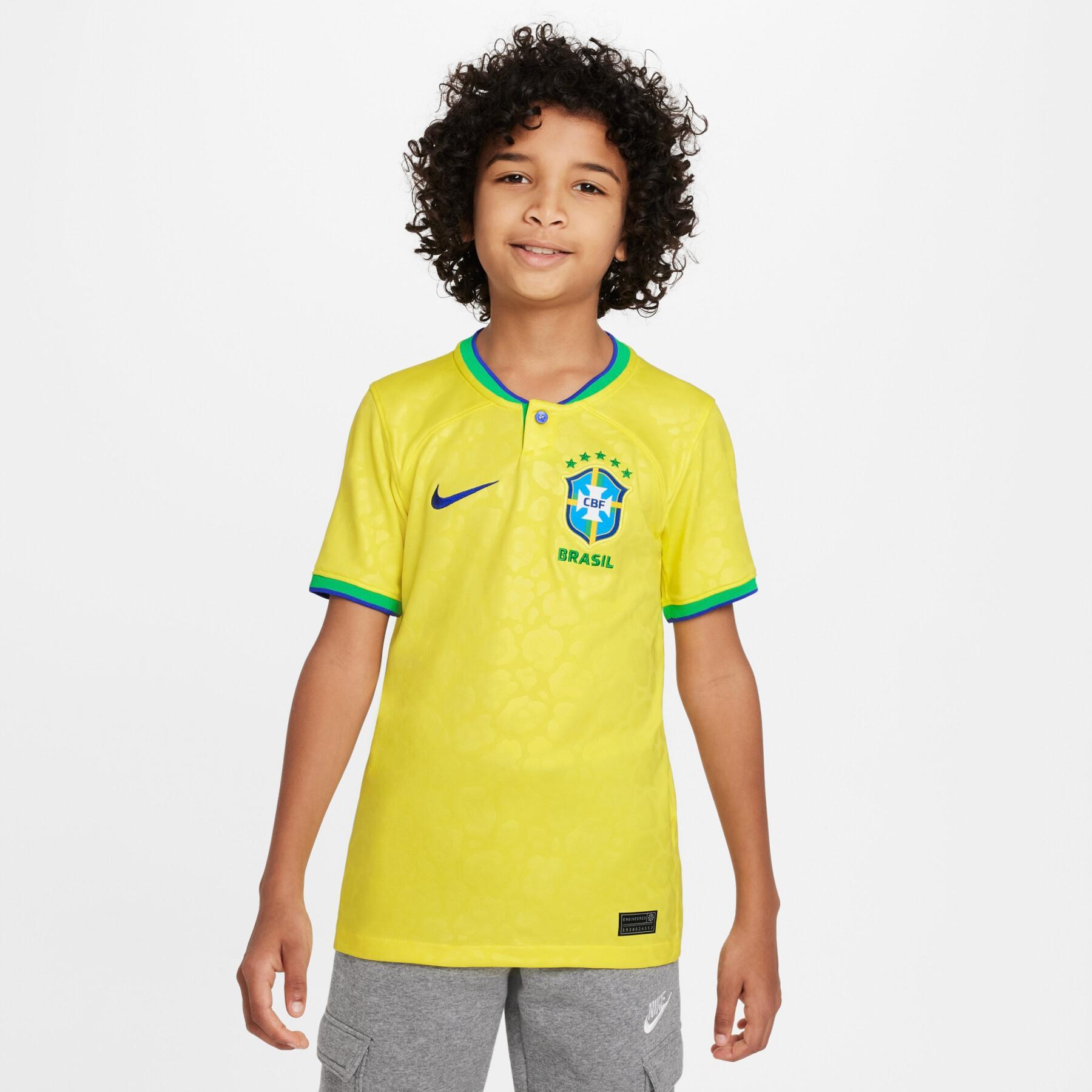 Maglia da bambino per la Coppa del Mondo 2022 Brésil