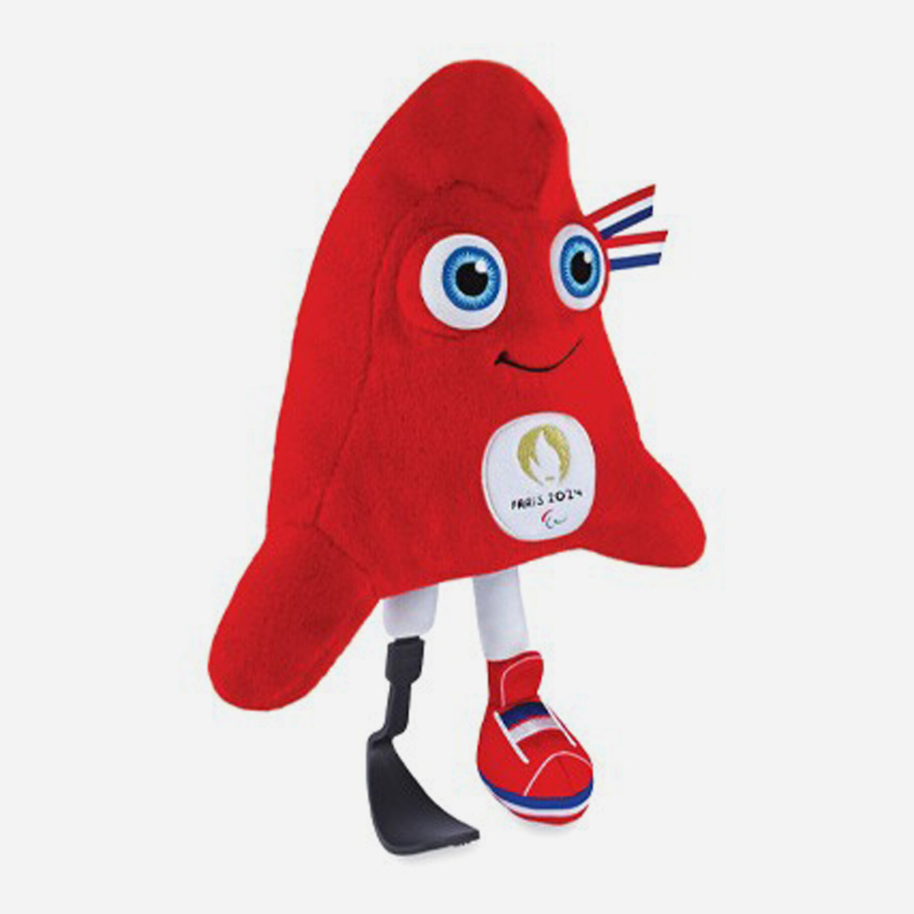 Peluche mascotte ufficiale dei Giochi Paralimpici di Parigi 2024 Doudou & compagnie 30 cm
