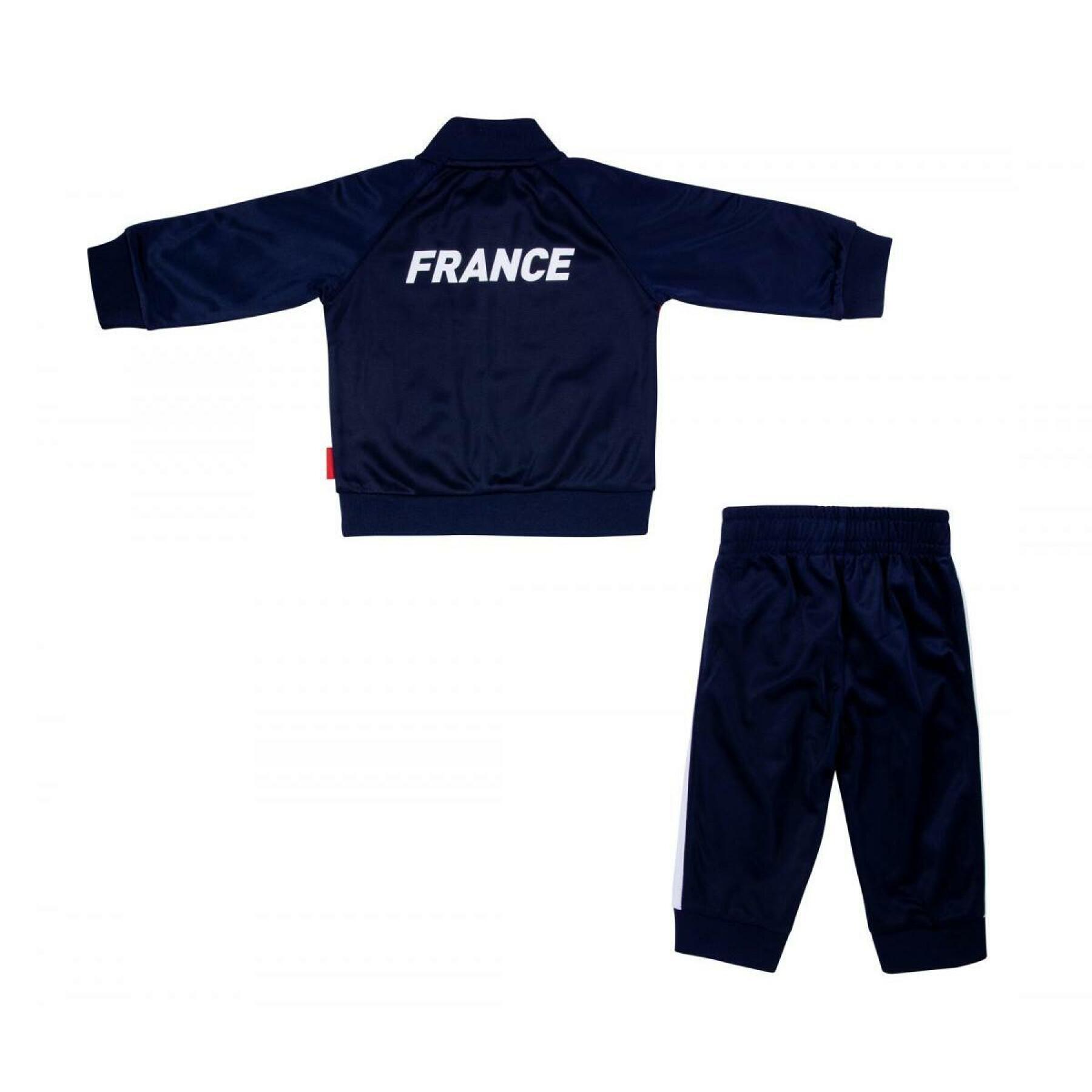 Tuta da ginnastica in poliestere per neonati France 2022/23