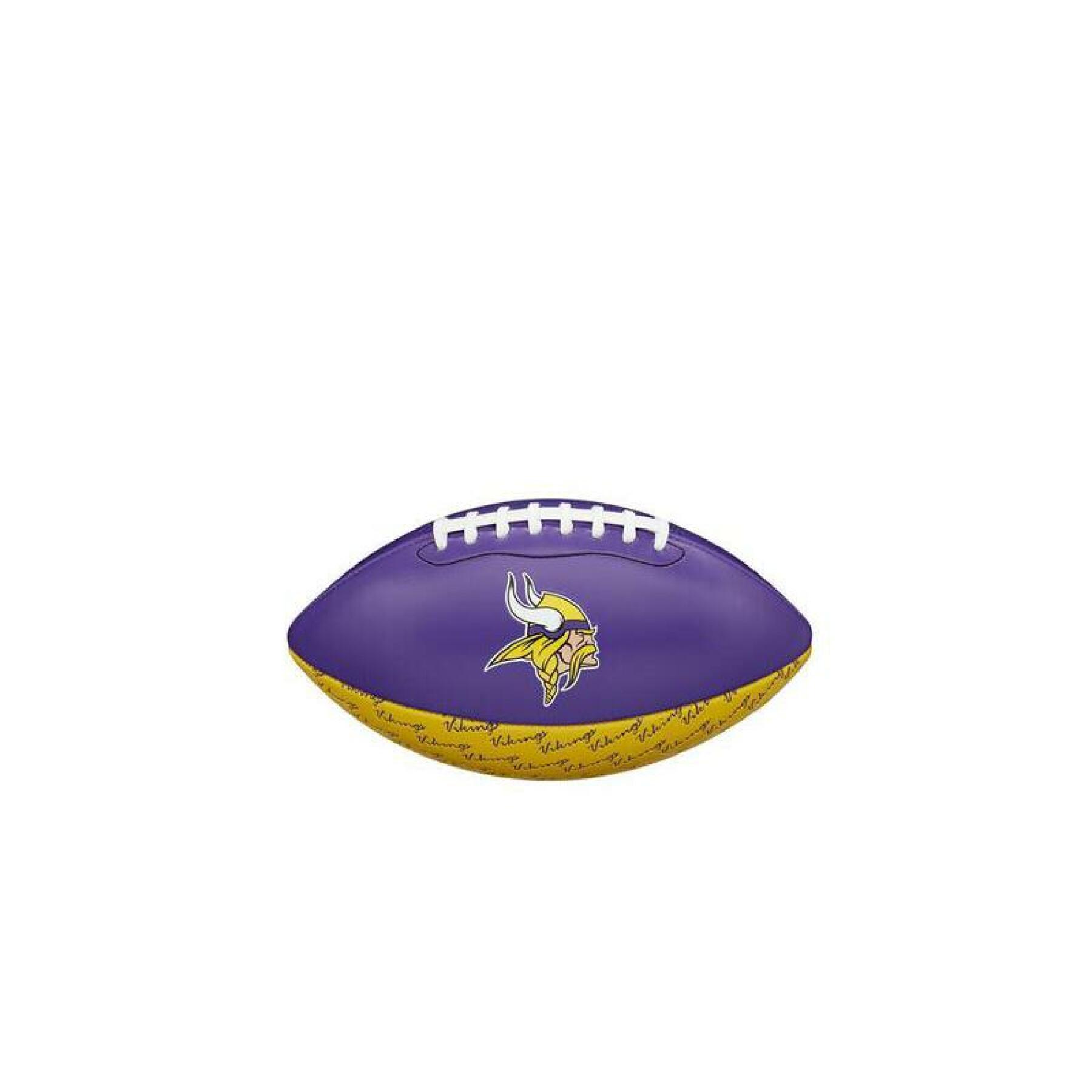 Miniball per bambini nfl Minnesota Vikings