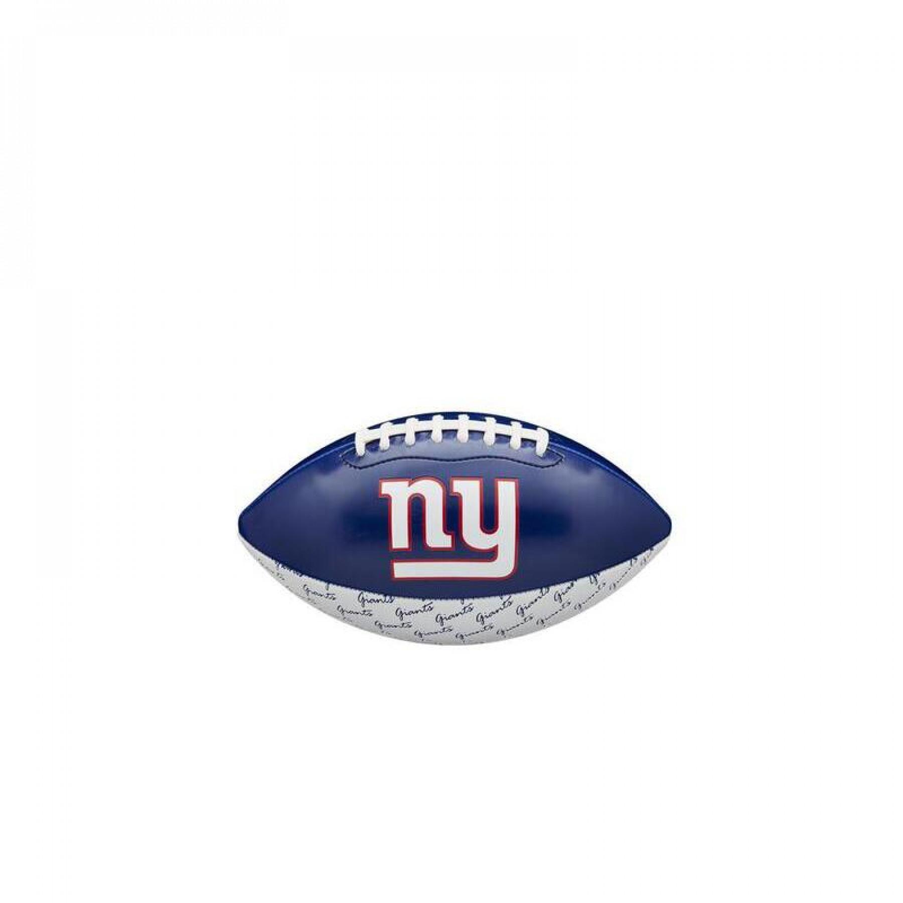 Miniball per bambini nfl New York Giants