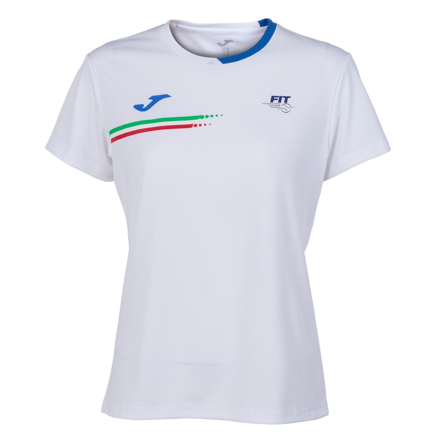 T-shirt della federazione italiana di tennis donna Joma