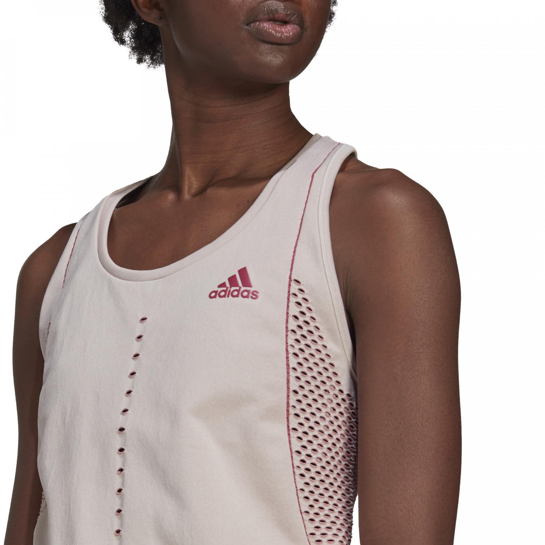 Canottiera in maglia da donna Adidas Tennis Primeblue