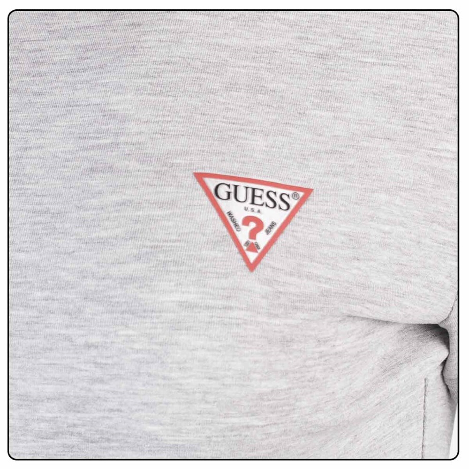 Maglietta donna a girocollo Guess Mini Triangle