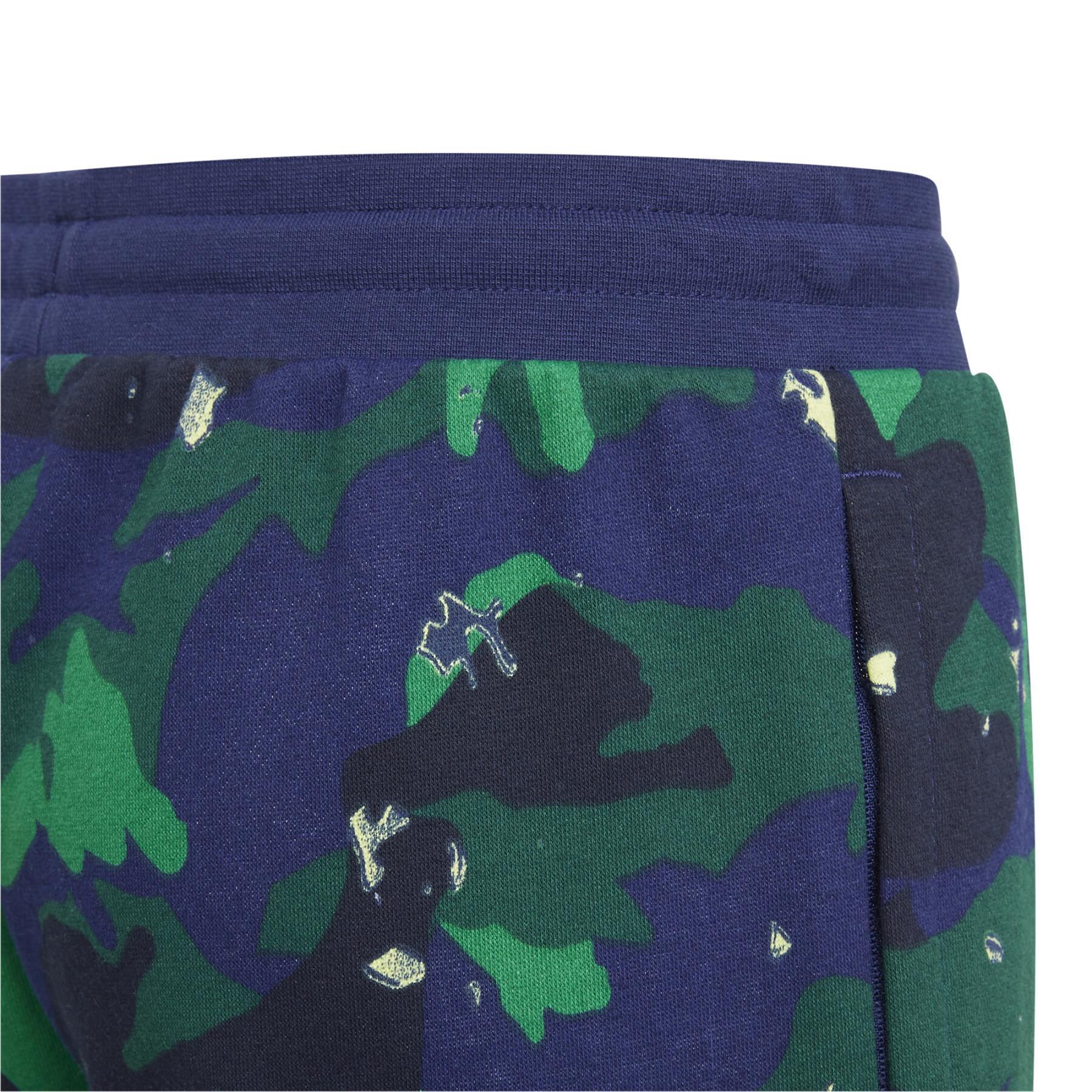 Pantaloncini per bambini adidas Originals Allover Camo-Print