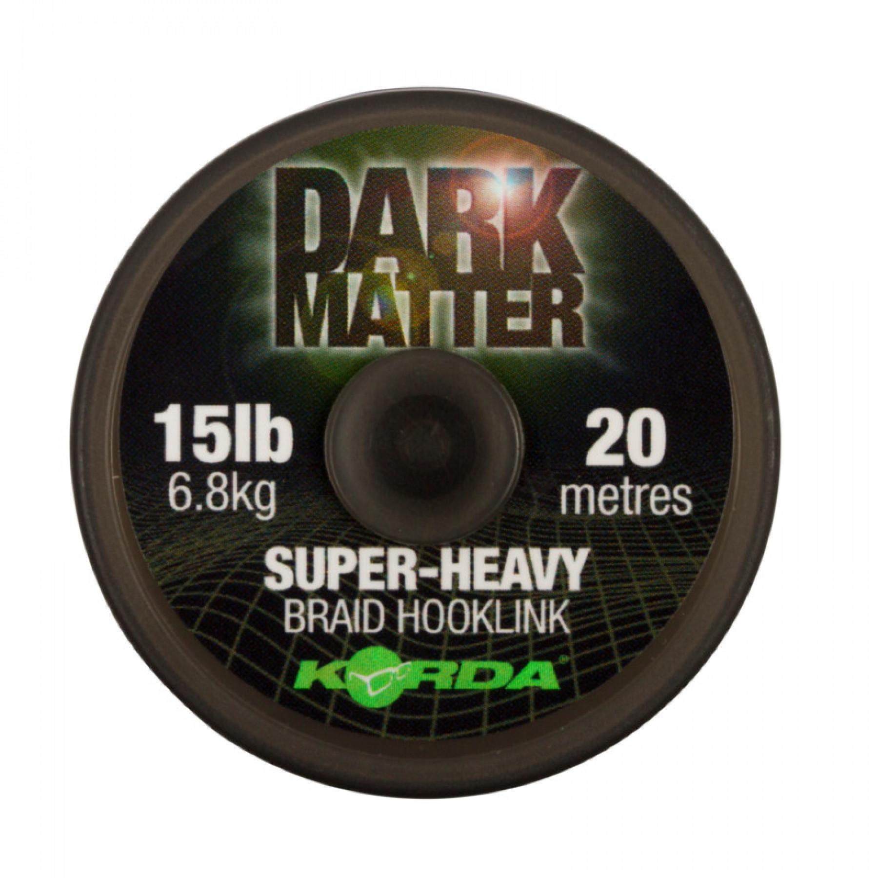 Linea intrecciata Korda Dark Matter Braid (6.8kg)