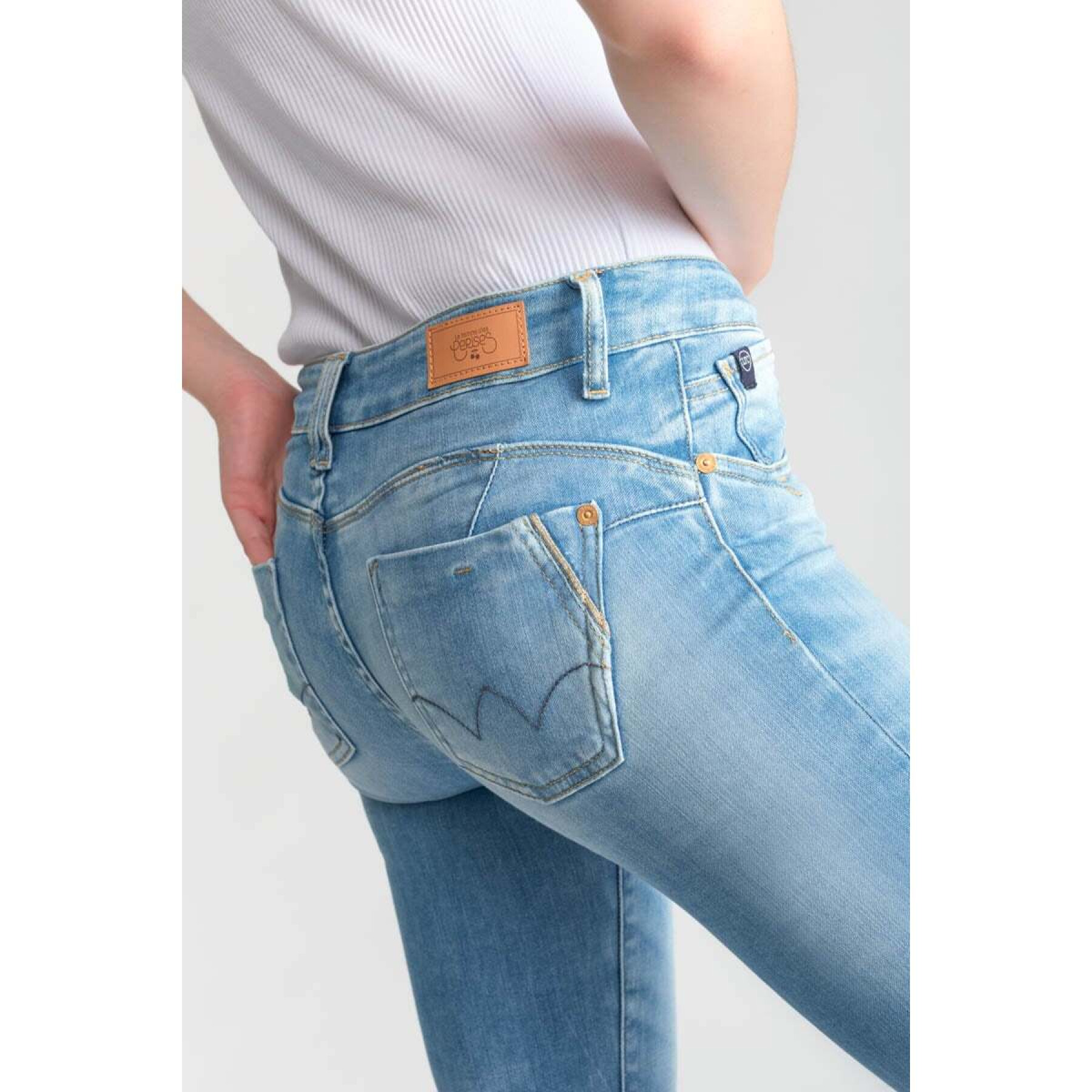 Jeans skinny da donna Le Temps des cerises Jenou N°4