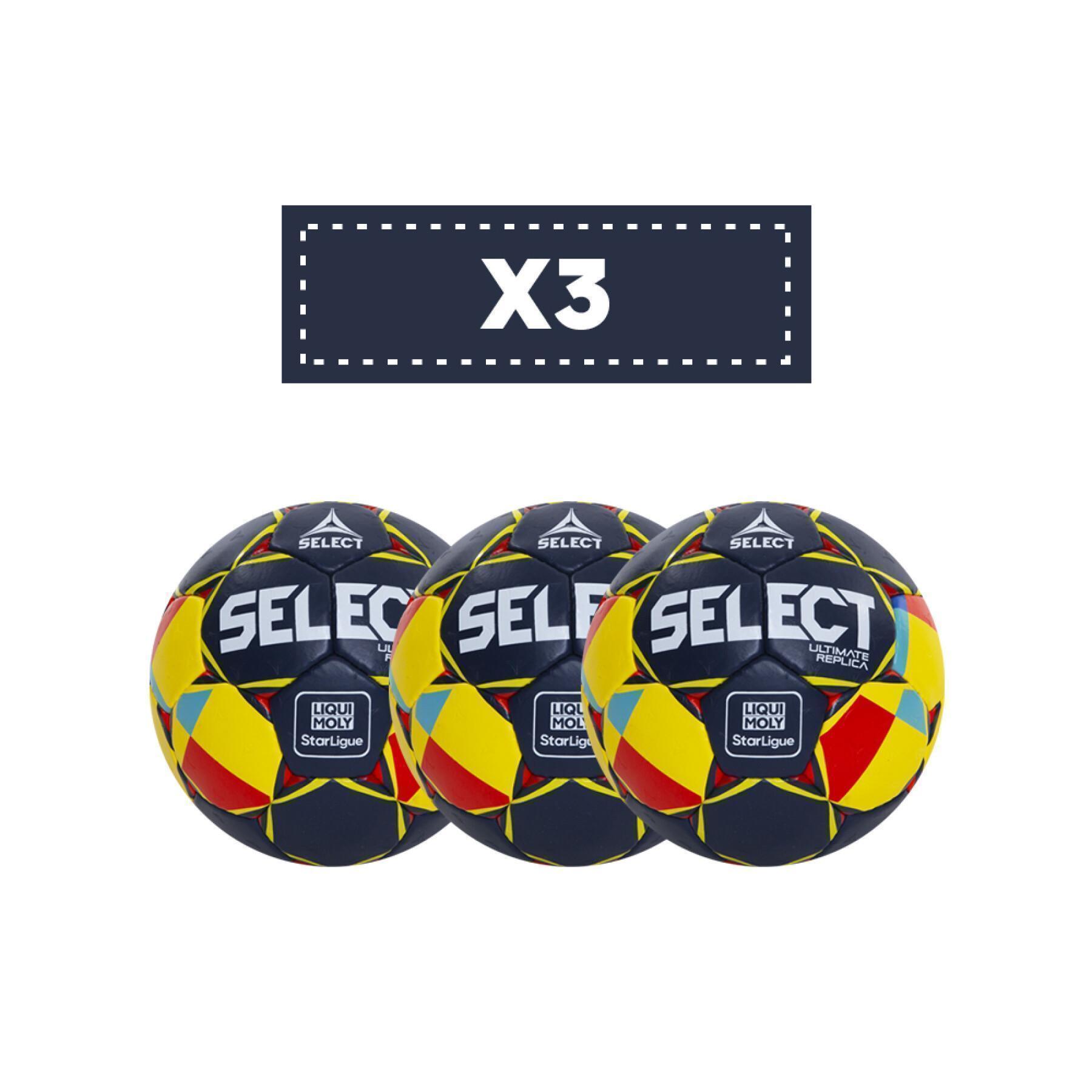 Set di 3 palloni Select Ultimate LNH Replica 2021/22