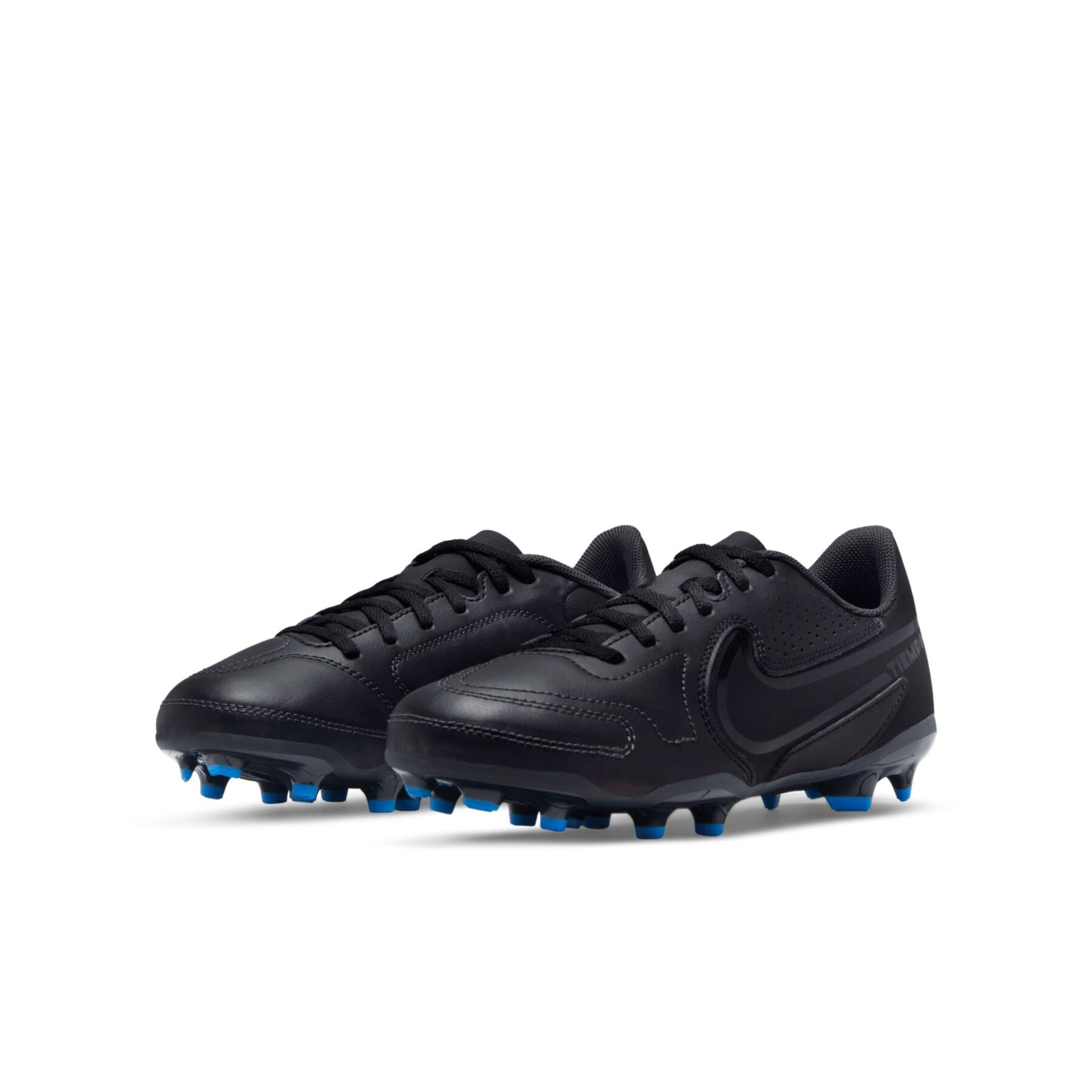 Scarpe da calcio per bambini Nike Tiempo Legend 9 Club MG - Shadow Black Pack
