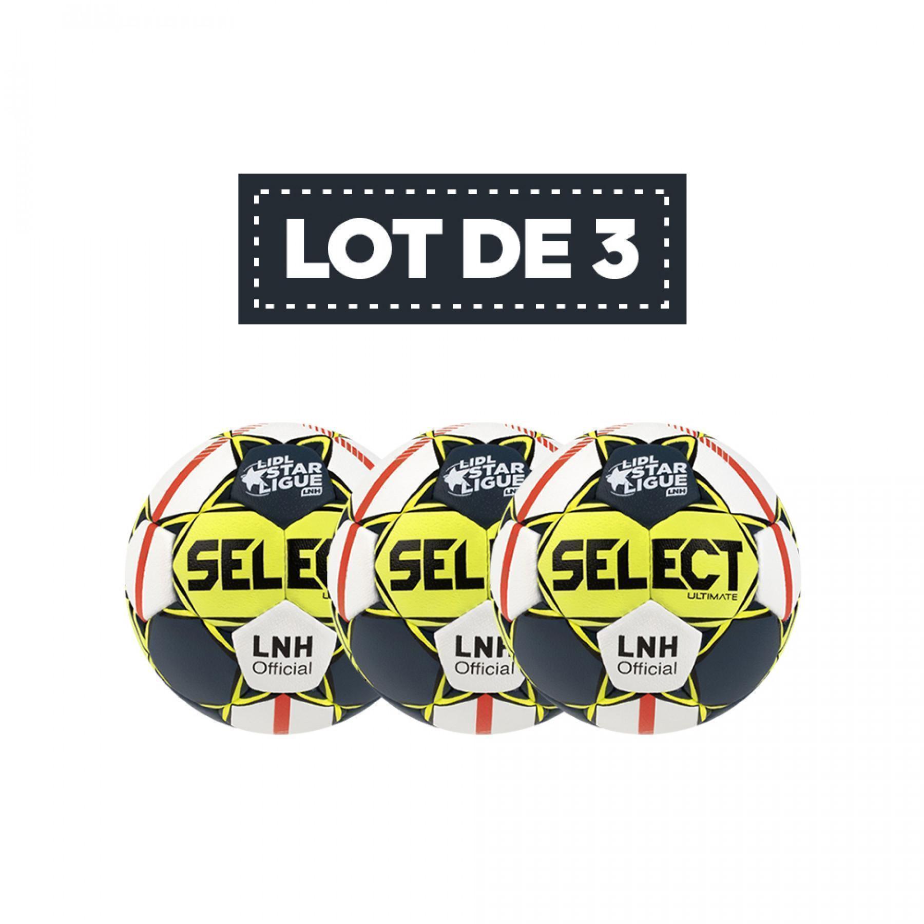 Set di 3 palloni Select Replica LNH 19/20