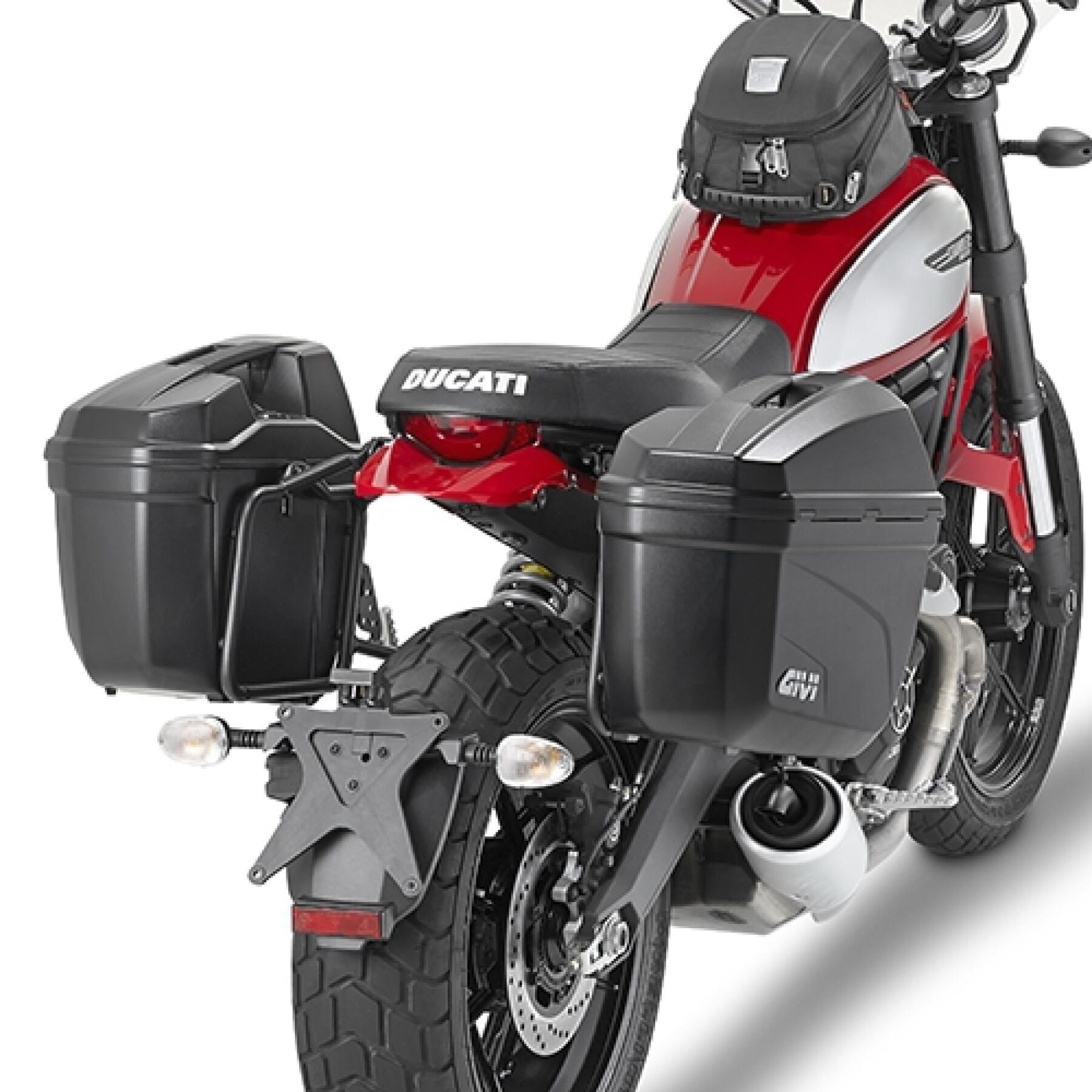 Supporto laterale della moto Givi Monokey Ducati Scrambler 400 (16 À 20)