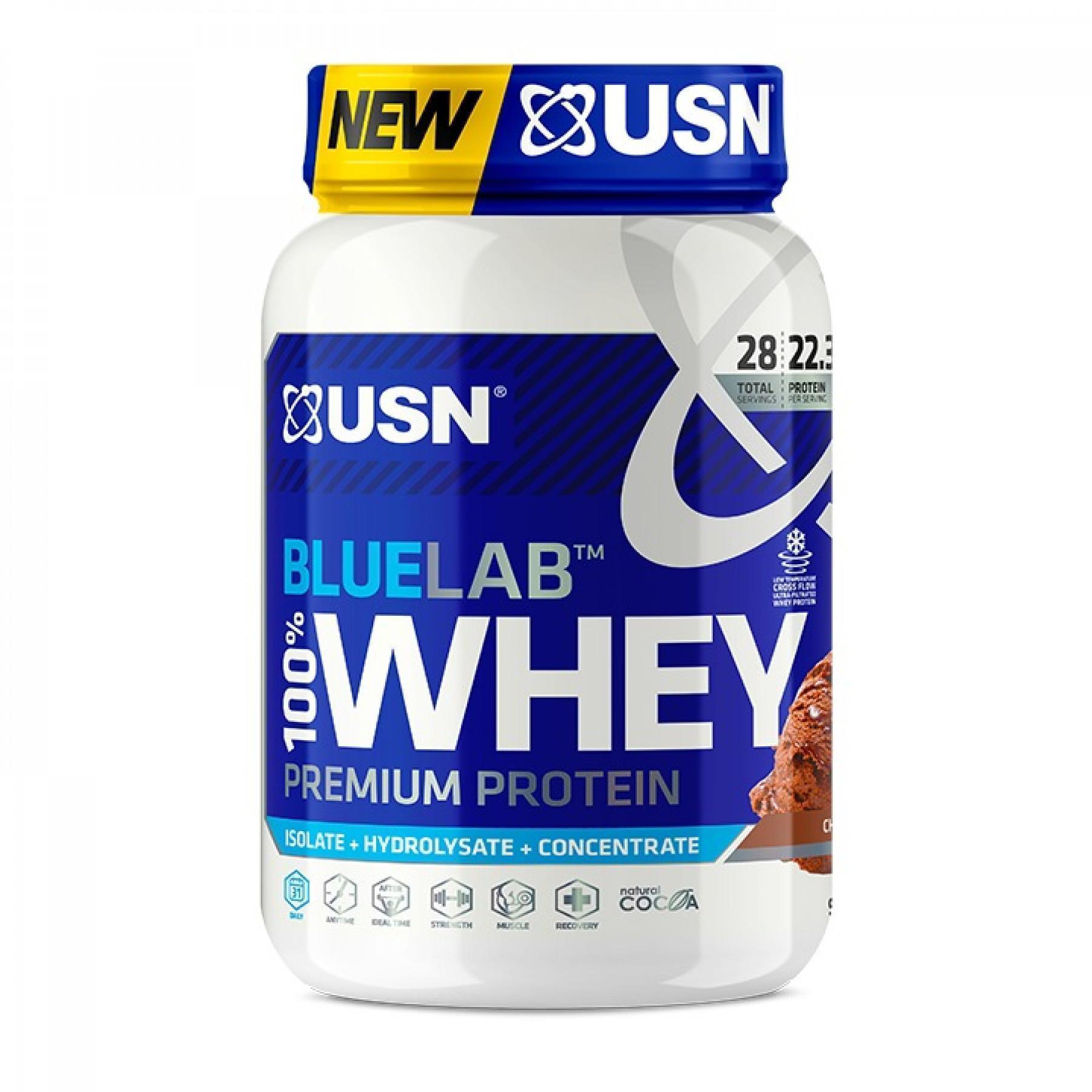 Proteina USN Blue Lab 100%Whey Chocolat 750g