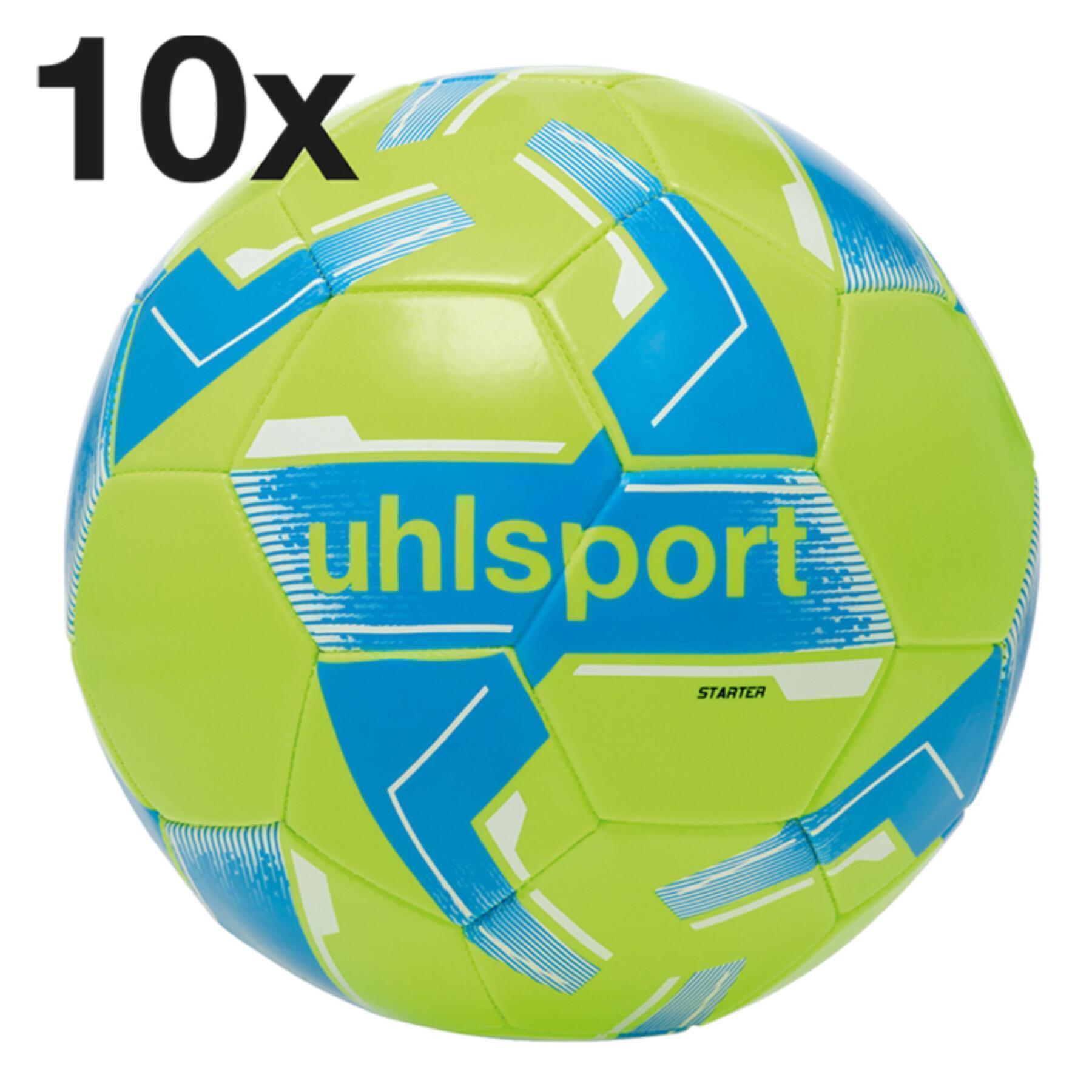 Confezione da 4 x 10 palloncini Uhlsport Starter