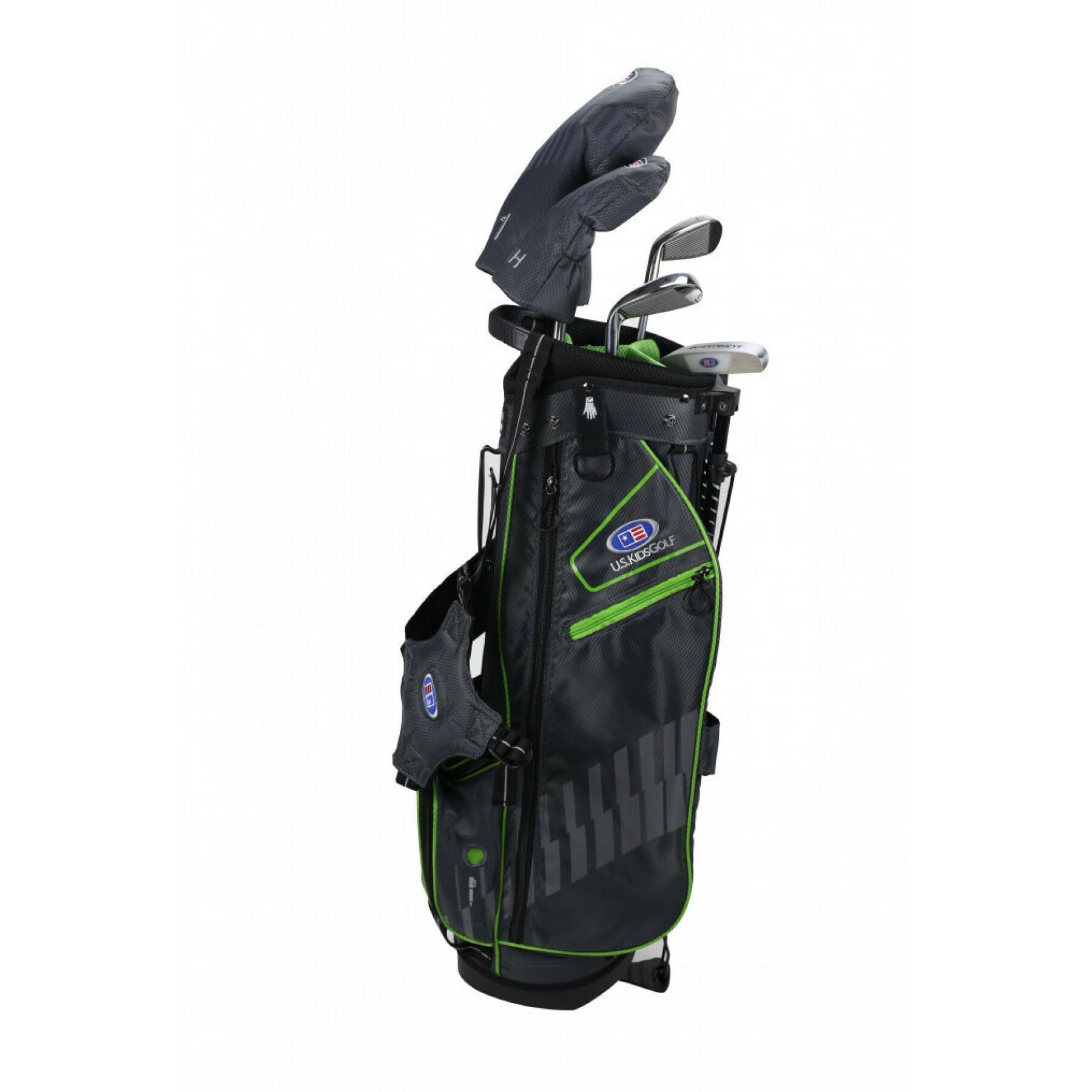 Kit (borsa + 5 mazze) per bambini destrimani U.S Kids Golf ultralight us57 2020