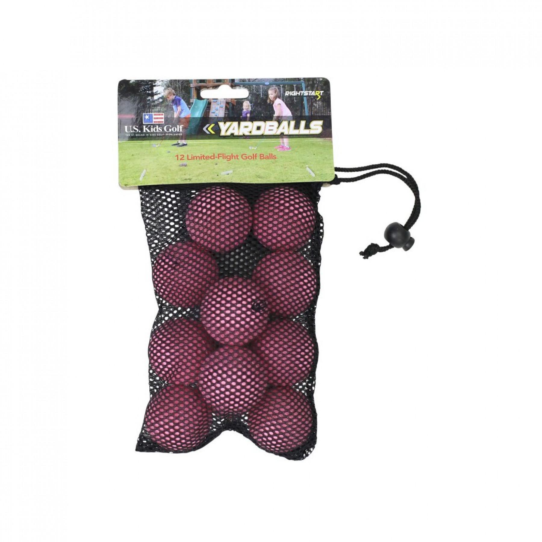 Confezione da 12 palline di schiuma U.S Kids Golf
