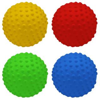 Set di 4 palline sensoriali 10 cm Sporti France