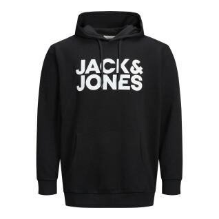 Felpa con cappuccio di taglia grande Jack & Jones Corp Logo