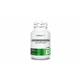 Confezione da 12 vasetti di vitamina Biotech USA ashwagandha - 60 Gélul