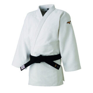 Giacca kimono slim fit judo Mizuno IJF CN