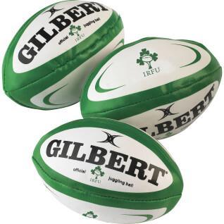 Palla da giocoliere del rugby Gilbert Irlande (x3)