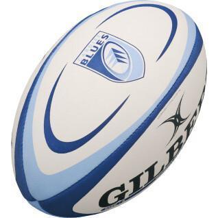 Mini pallone da rugby Gilbert Cardiff blus (misura 1)
