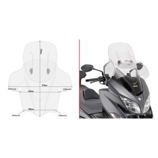 Parabrezza per scooter Givi AIRFLOW Suzuki Burgman 400 (2017 à 2020)