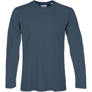 T-shirt maniche lunghe Colorful Standard Classic Organic petrol blue