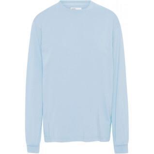 Maglietta a maniche lunghe Colorful Standard Organic oversized polar blue