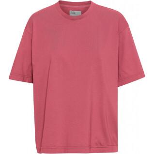Maglietta da donna Colorful Standard Organic oversized raspberry pink