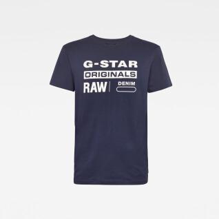 Maglietta a maniche corte G-Star Graphic 8 r t