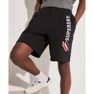 Pantaloncini con applicazione sportstyle Superdry