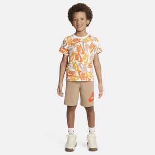 Set pantaloncini e maglietta per bambini Nike Toss