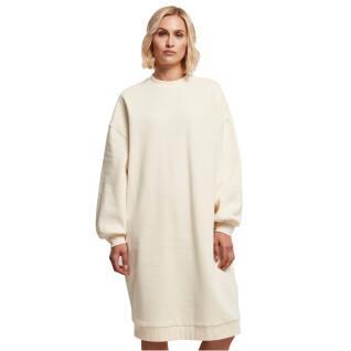 Vestito da donna con maglione a collo rotondo di media lunghezza Urban Classics Organic Oversized GT