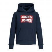 Felpa per bambini Jack & Jones ecorp logo