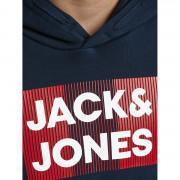Felpa per bambini Jack & Jones ecorp logo