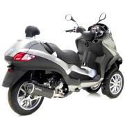 scarico dello scooter Leovince Nero Piaggio Mp3 400/Lt/Rst 2007-2012