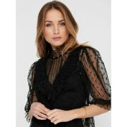T-shirt donna Only onlann lace wovens