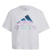 Maglietta corta da donna adidas Farm Rio Tie-Dye-Inspired Graphic
