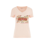 T-shirt da donna Guess Logo Flowers
