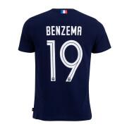 Maglietta della squadra dei bambini da Francia Benzema 2022/23