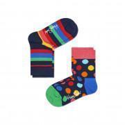 Calze per bambini Happy Socks 2-pack Stripe